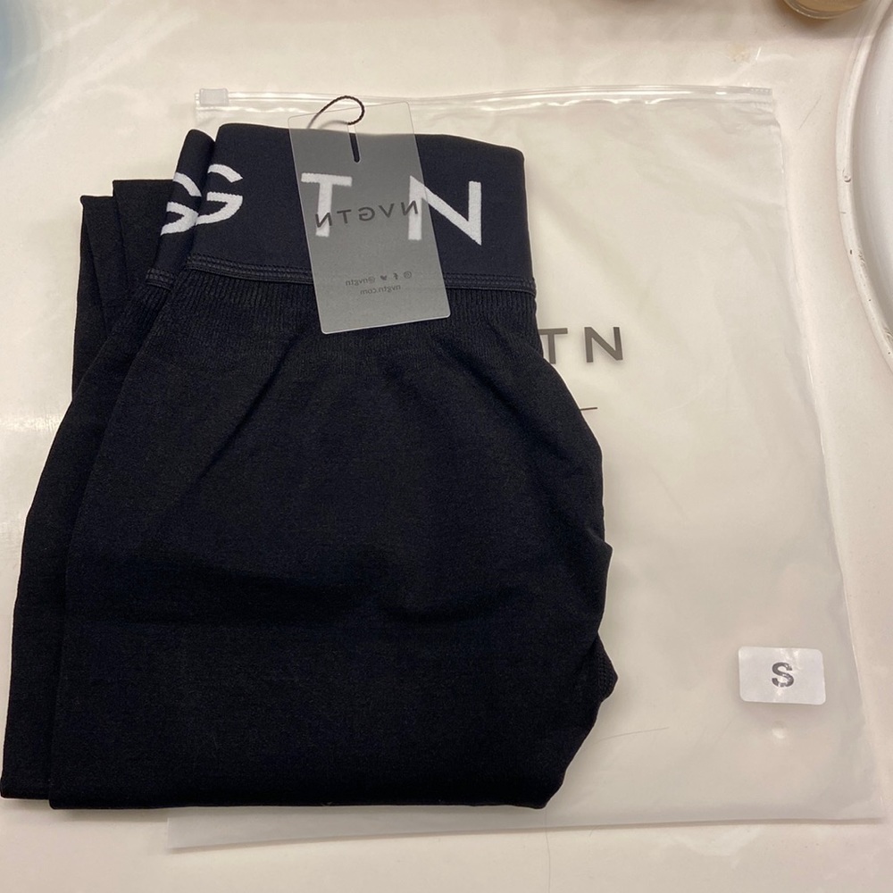 NVGTN Black Sport Seamless Leggings size S